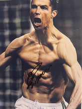 Cristiano Ronaldo signed photo